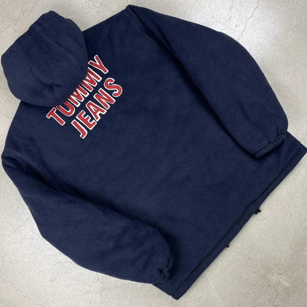 Tommy Hilfiger Spellout Reversible Fleece & Windbreaker Jumper