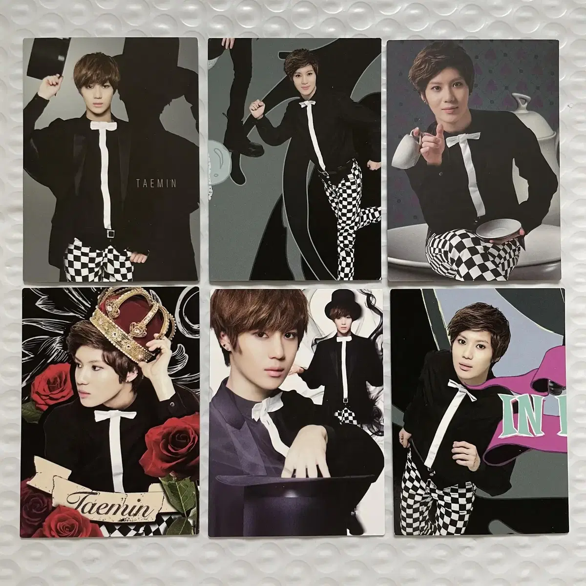 Shinee in Wonderland 2013 Collection kard taemin photocard