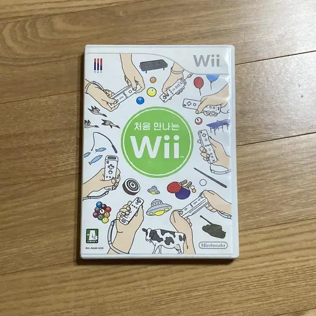 닌텐도 위 처음 만나는 wii 미니게임 cd칩 nintendo 맛보기체험