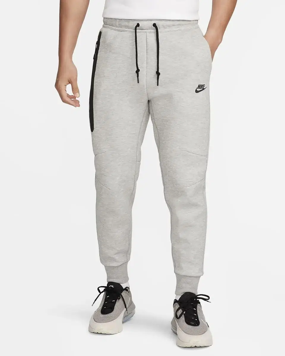 [NEW]Nike Tech Fleece Slim Fit Jogger Pants Dark Gray Heather