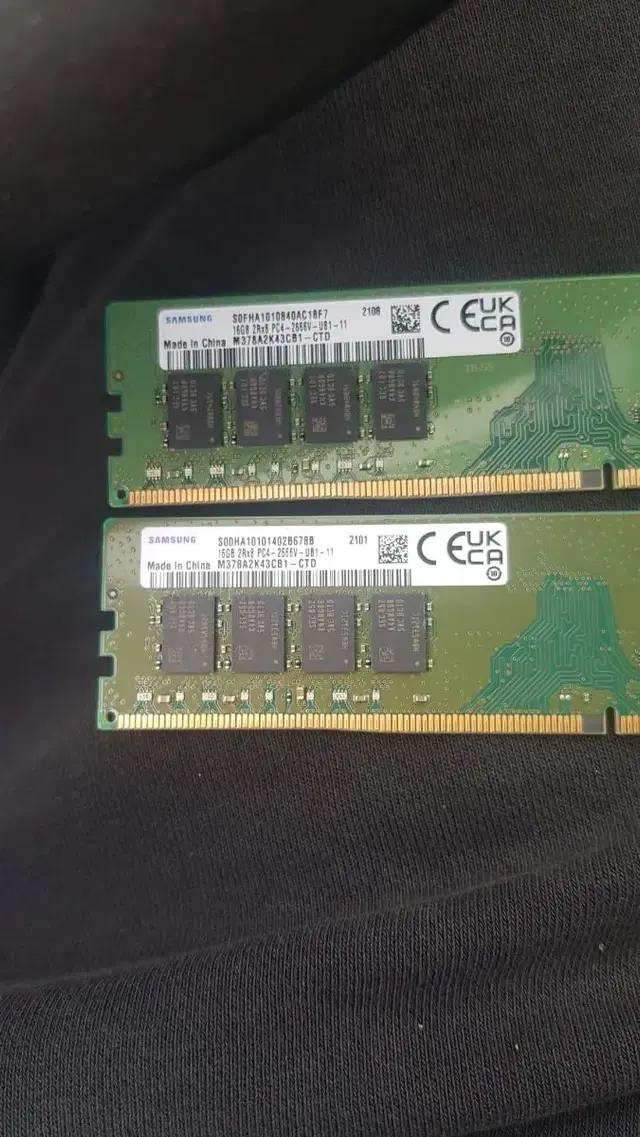 (새상품급) 삼성메모리 DDR4 16G 싸게 팔아요