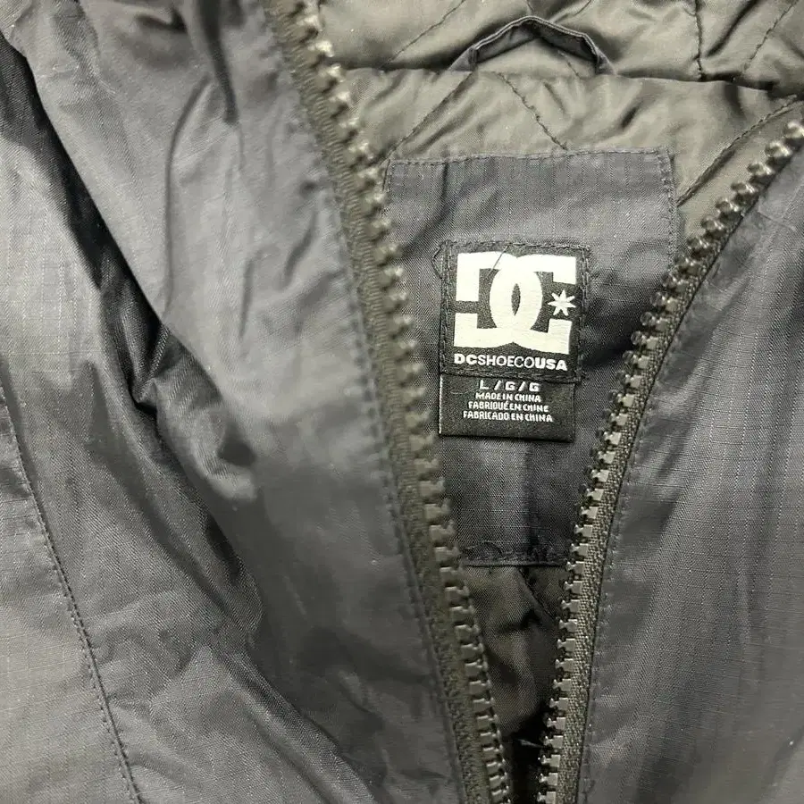 [L] DC SHOES 누빔 아노락