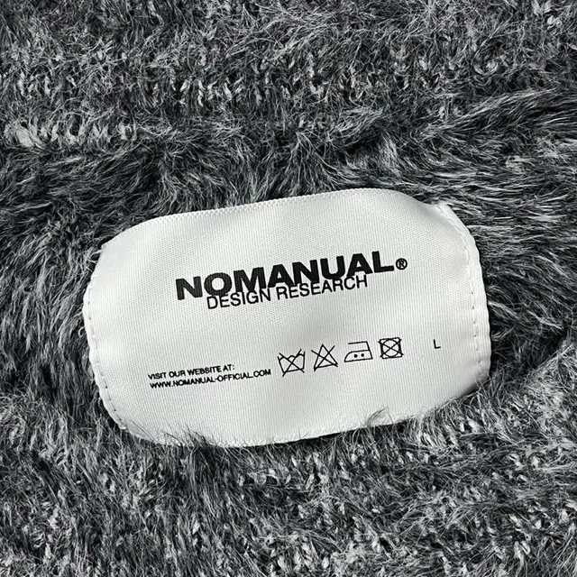 노메뉴얼 Nomanual 니트 L