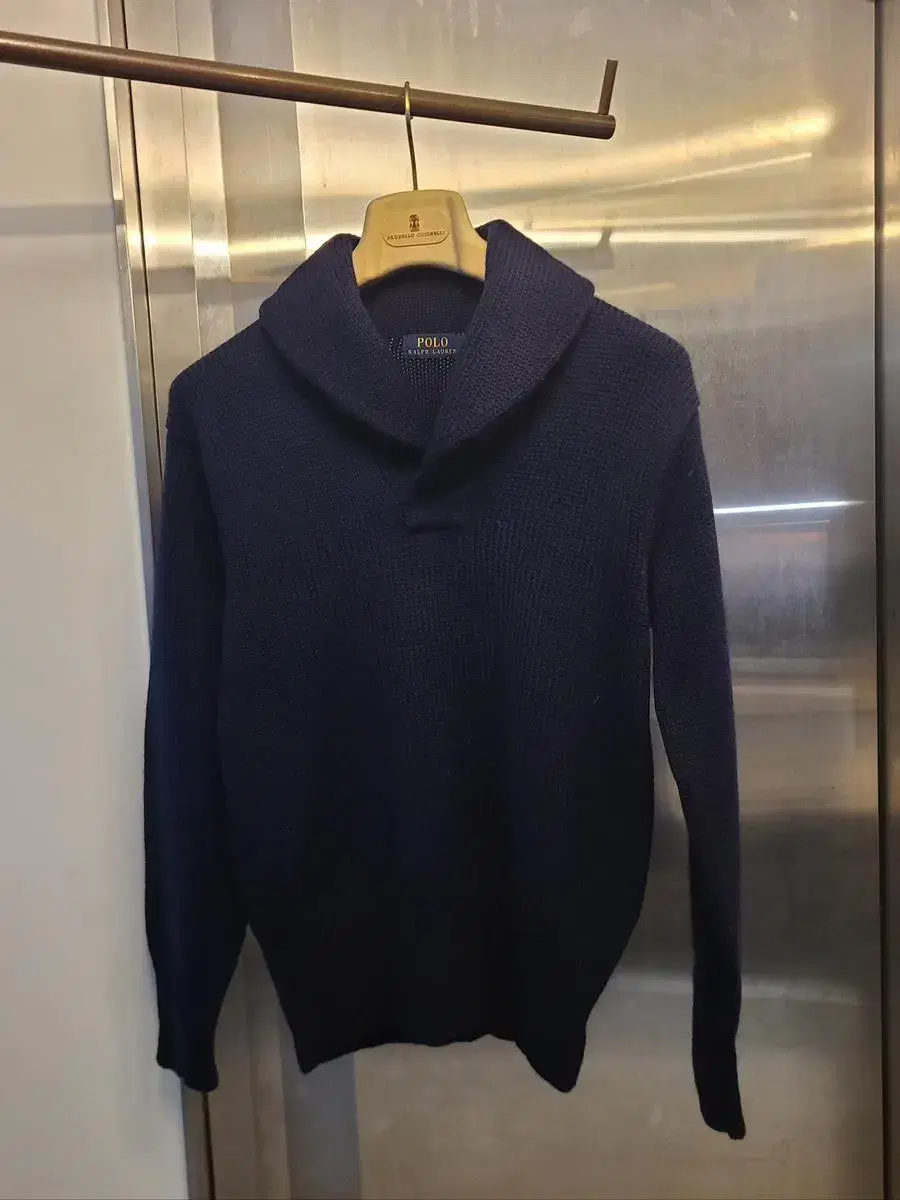 Ralph Lauren ShawlCollar knit