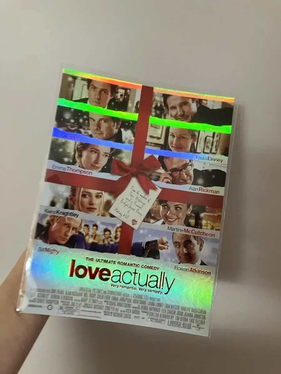 (NEW) Love Actually reopened hologram pre-order benefit