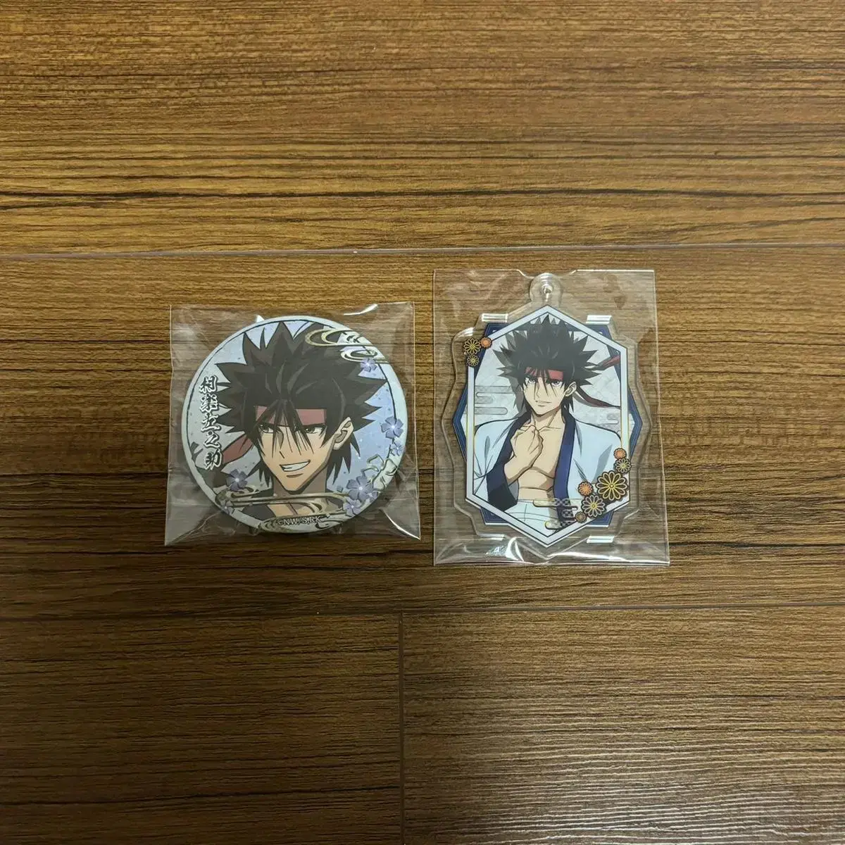 Wind Swordsman Sanosuke Can Badge acrylic Strap Goods in Bulk