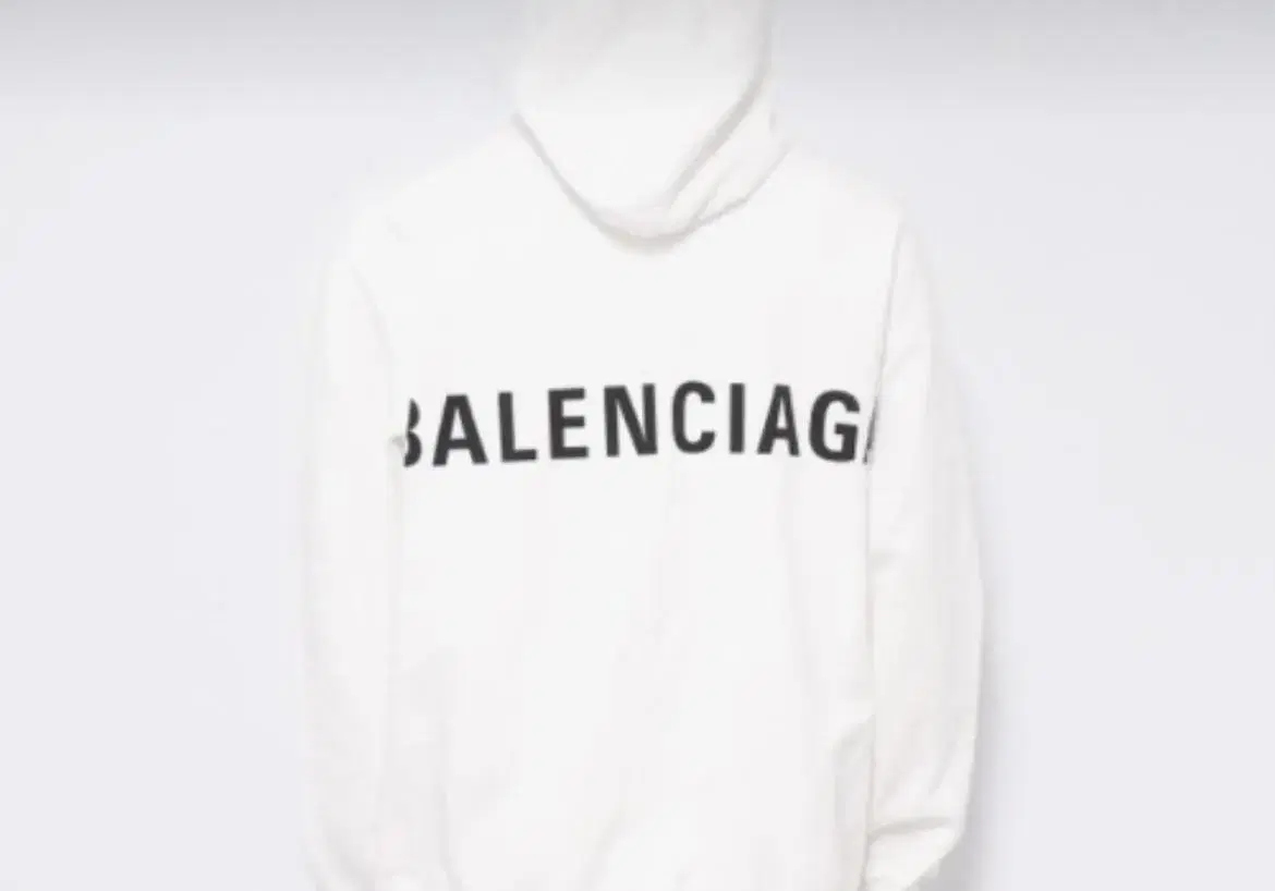 Balenciaga Back Logo Hoodie