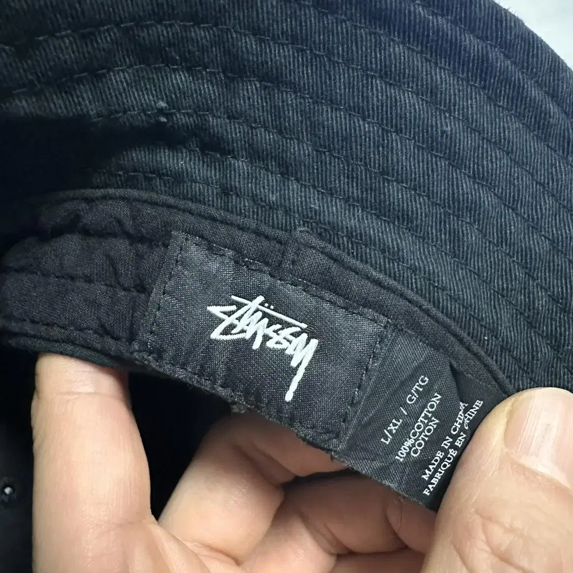 스투시 stussy SS링크 버킷햇 L/XL사이즈