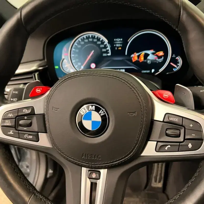 BMW G바디 M핸들 M1M2 버튼 작업