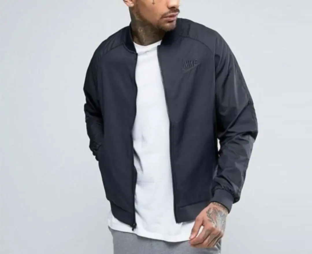 Men's StatusGood Nike Big Size Street Woven Jacket Varsity