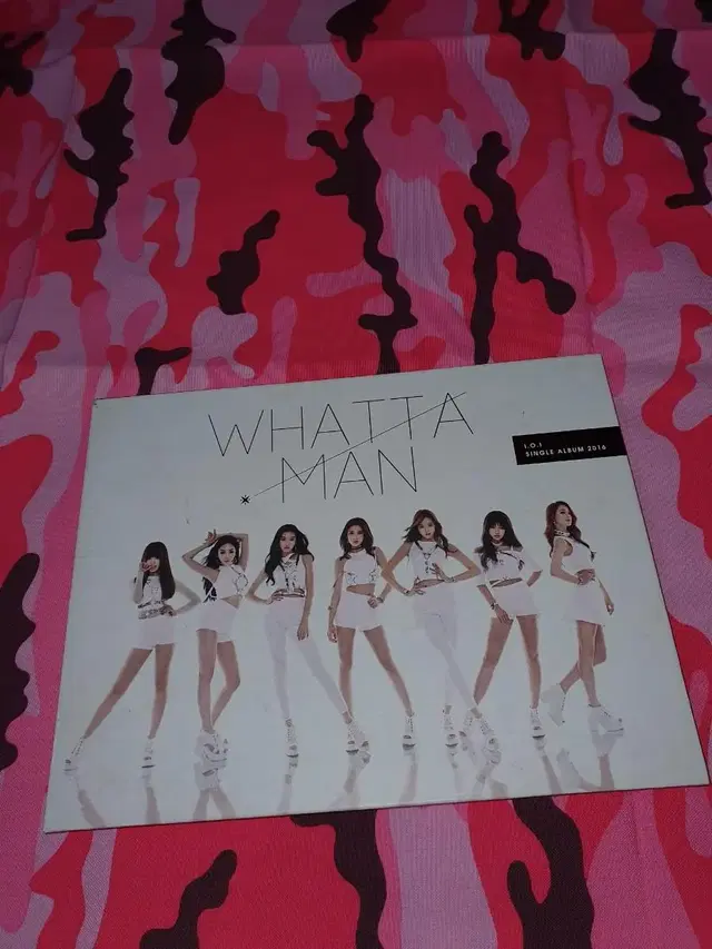 아이오아이 WHATTA MAN 앨범 .포카 청하