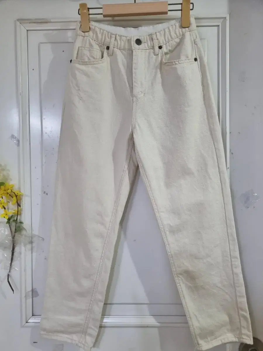 gaeul, banded cotton pants. It's clean. S