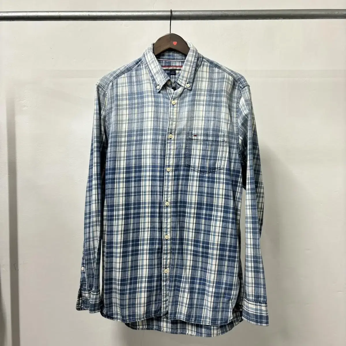 Tommy Hilfiger Gradient Check Shirt Nambang(100) Quick sale