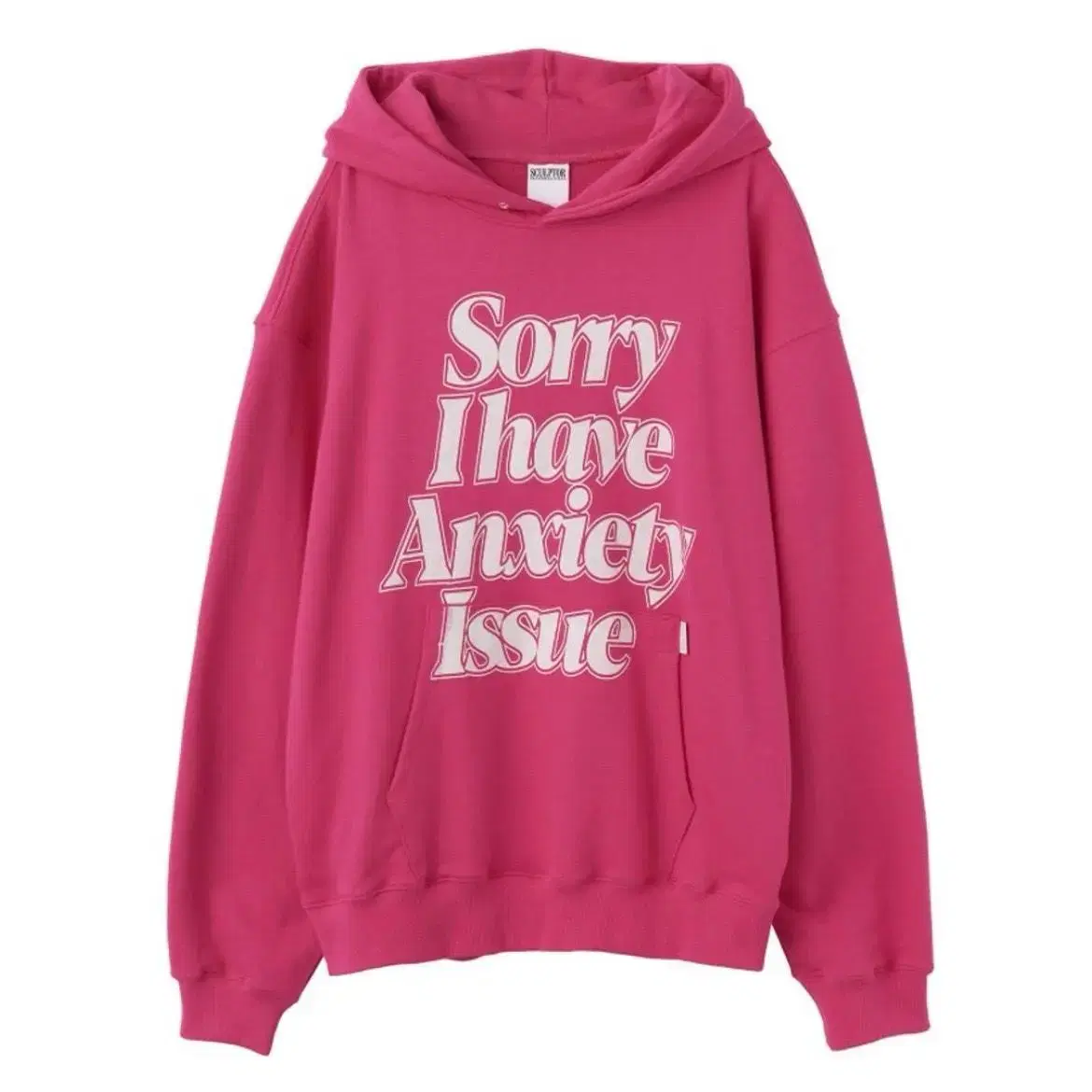 스컬프터 후드 Social Anxiety Hoodie Cherry Pin