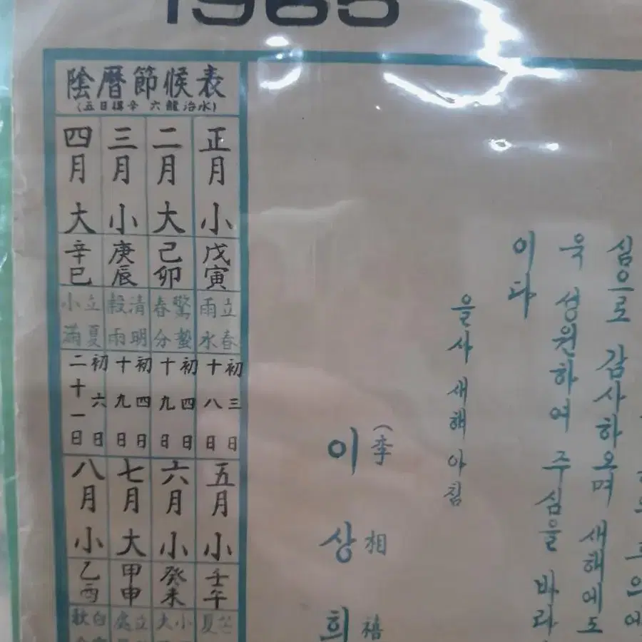 1965년 선거달력