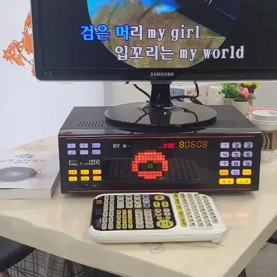 금영 A100 중고 반주기.