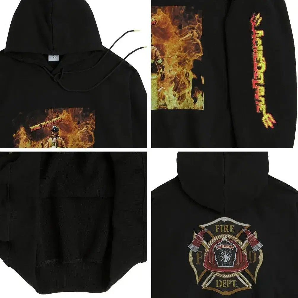 아크라메드라비 ADLV FIRE FIGHTER HOODIE ONE팔아요!