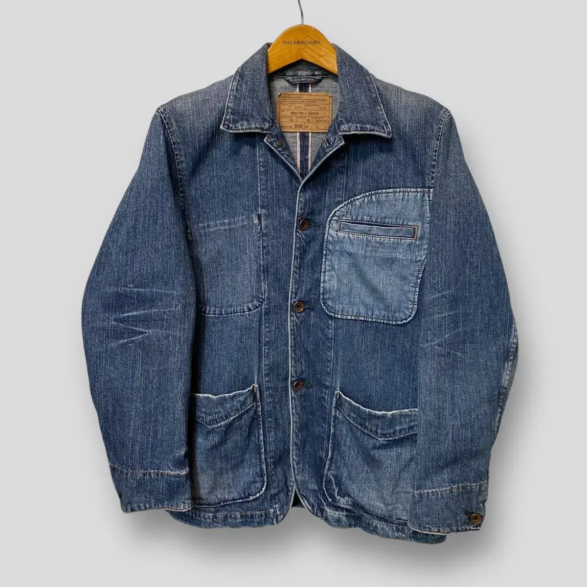 (M)EDWIN Edwin Denim Coverall Jacket