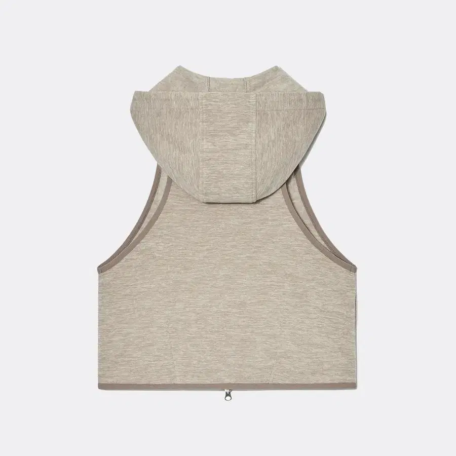 더오픈프로덕트 FLEECE HOODIE VEST-BEIGE