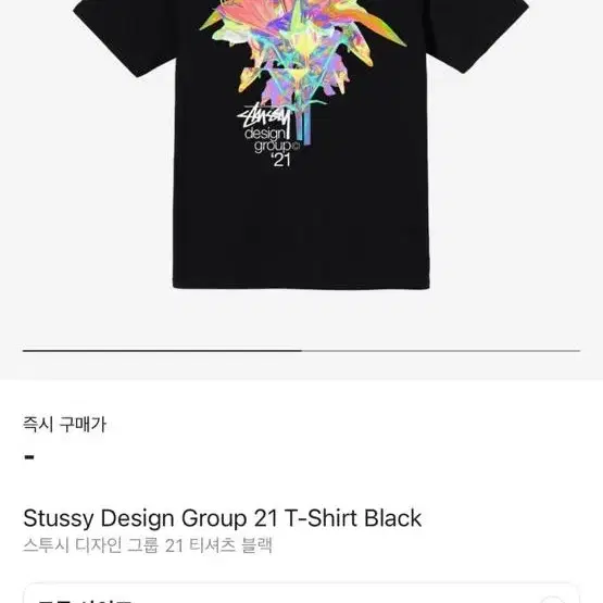 스투시 반팔 (STUSSY DESIGN GROUP 21 T-SHIRT)