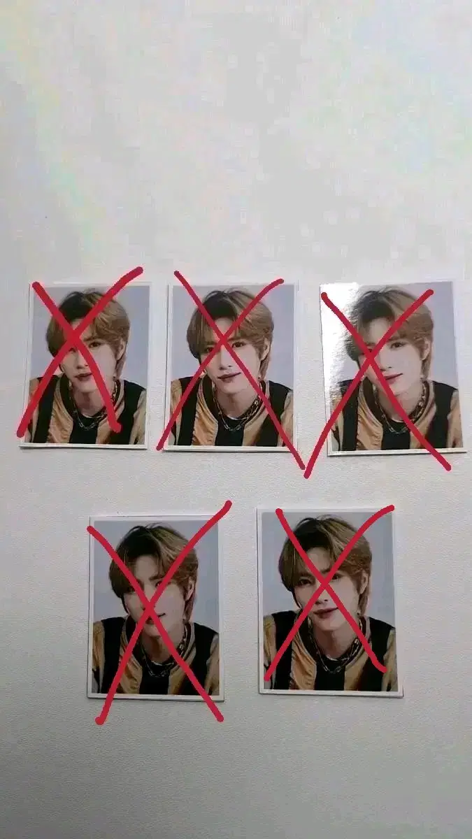 D)txt beomgyu proof(unofficial goods)