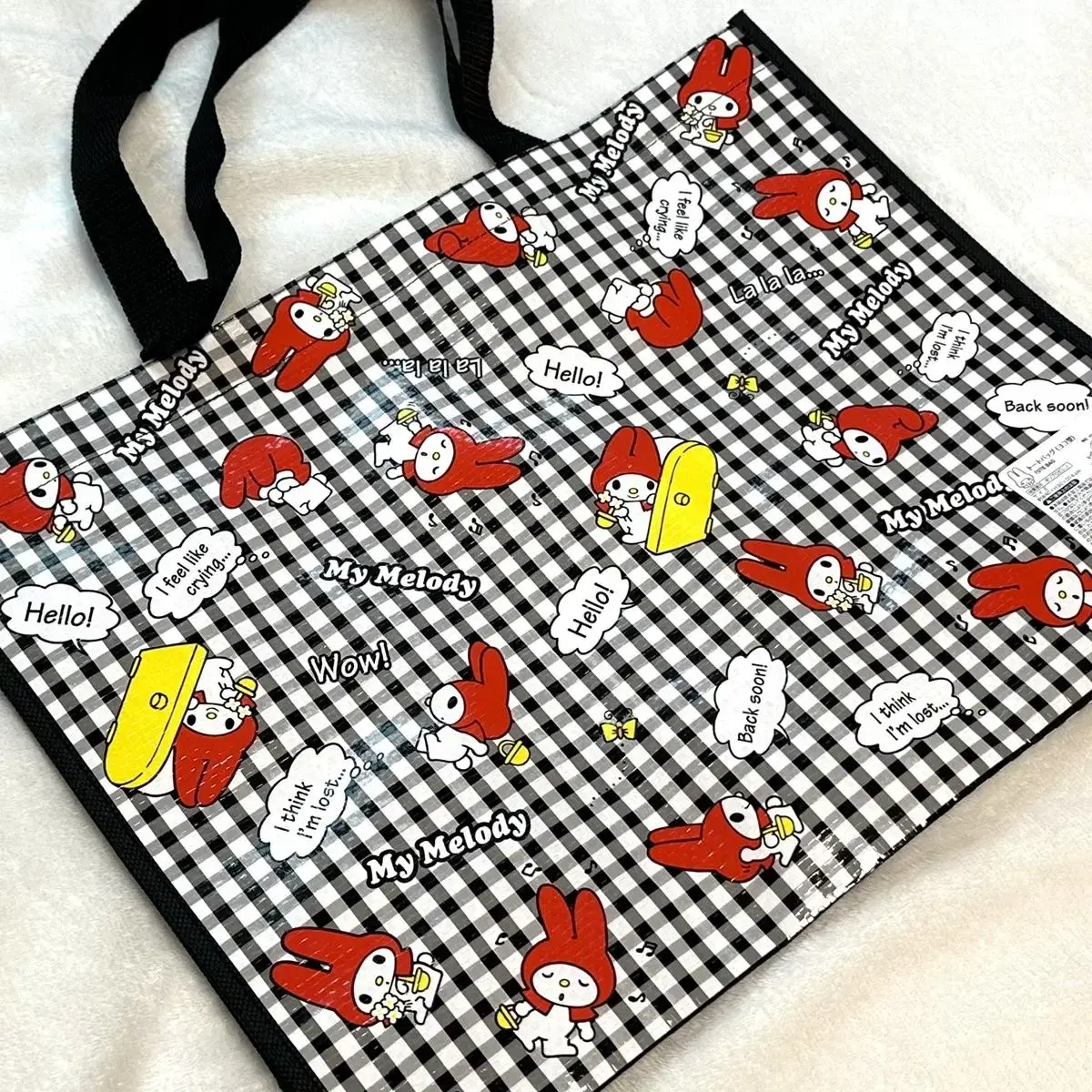 [Genuine] Sanrio Classic Mameloader Reusable Bag Sanrio Red Mameloader