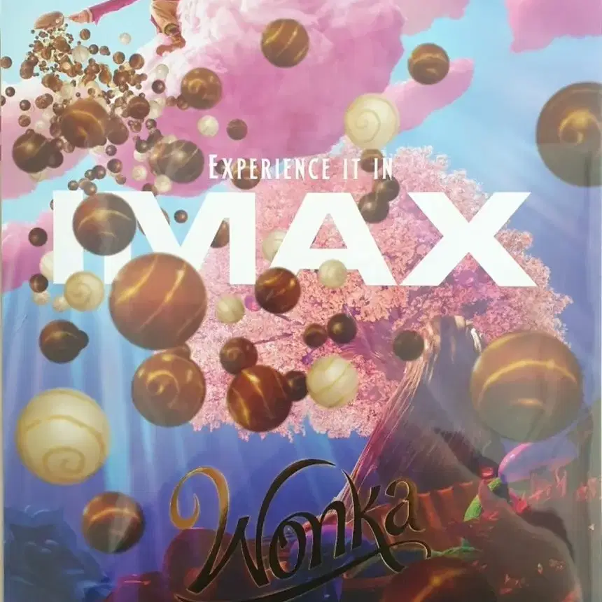 웡카 아이맥스 IMAX 포스터