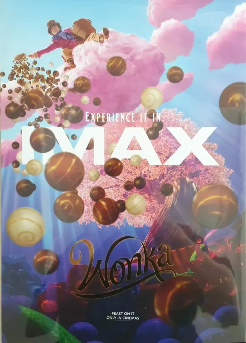 웡카 아이맥스 IMAX 포스터