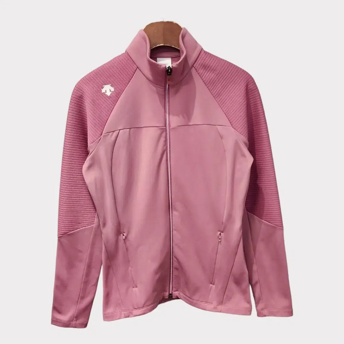 [85]DESCENTE Women's Pink Zip-up Jacket