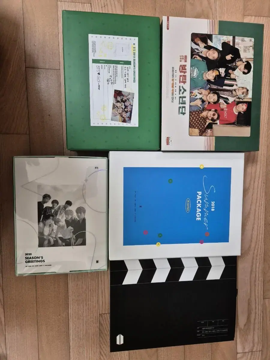 Bangtan 2018 Summer Package / 2019, 2020, 2021 Season's Greetings /