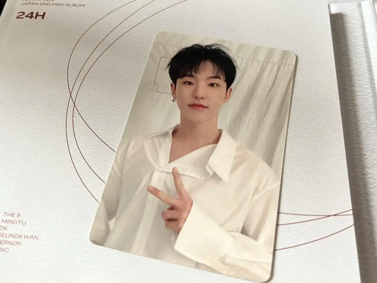 SEVENTEEN 24h First Time OnlyB hoshi album Photocard