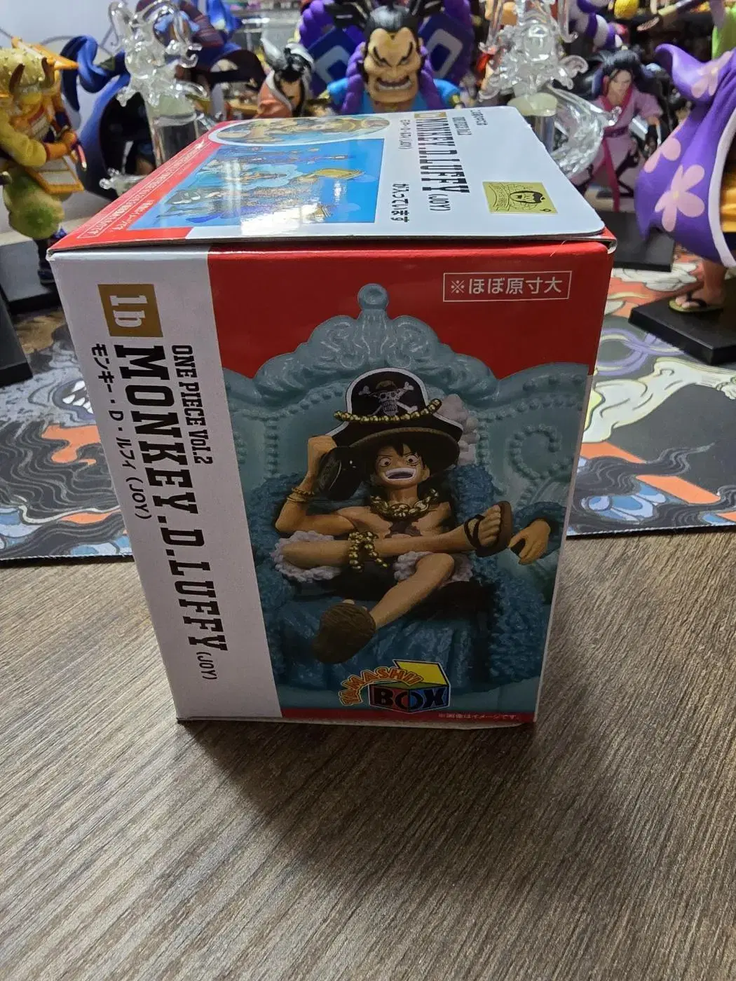 ONEPIECE Figures 20th Anniversary Tamashibox Luffy Type B Unsealed