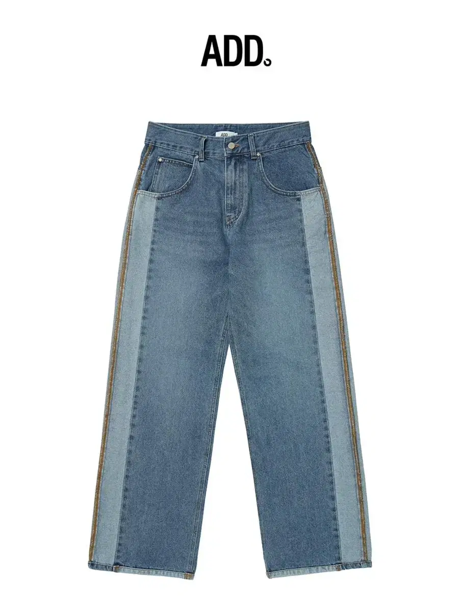 EdSeoul Ugly Long Wide Denim Pants