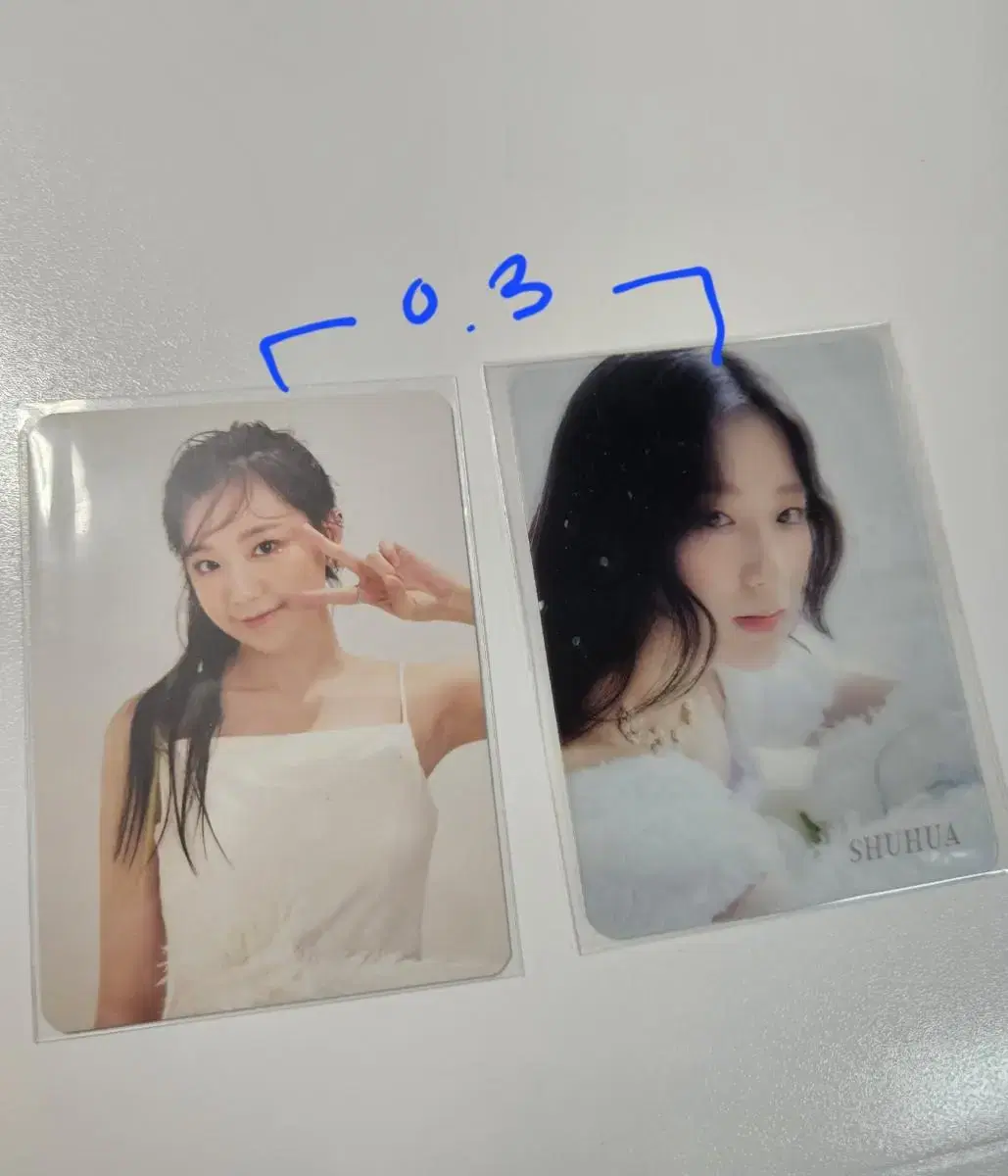 gidles shuhua ohmygod photocard wts