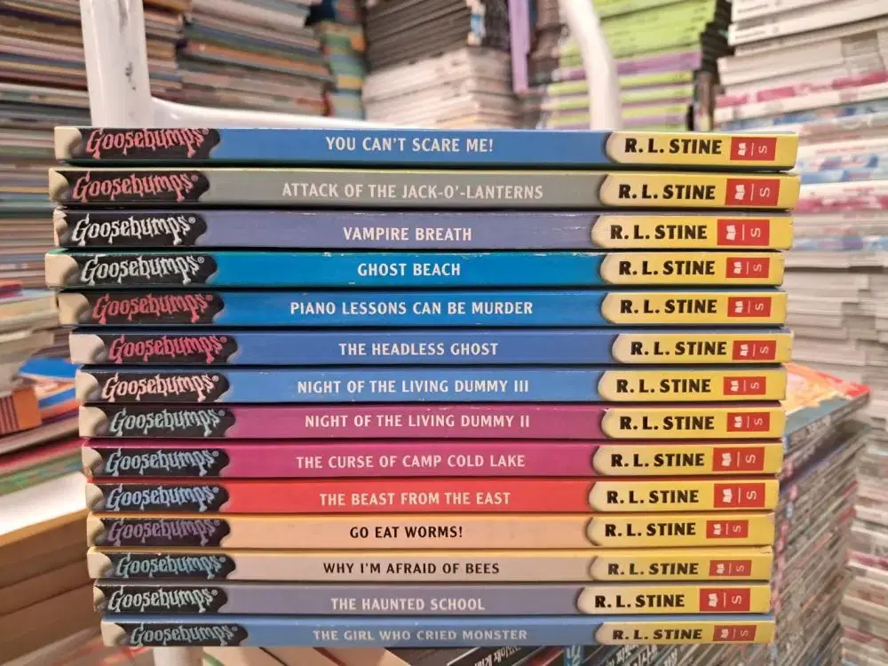 Goosebumps Scholastic 14-Book Set Elementary English Books