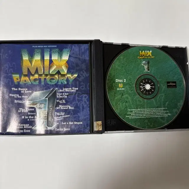 MIX FACTORY 팝송 CD