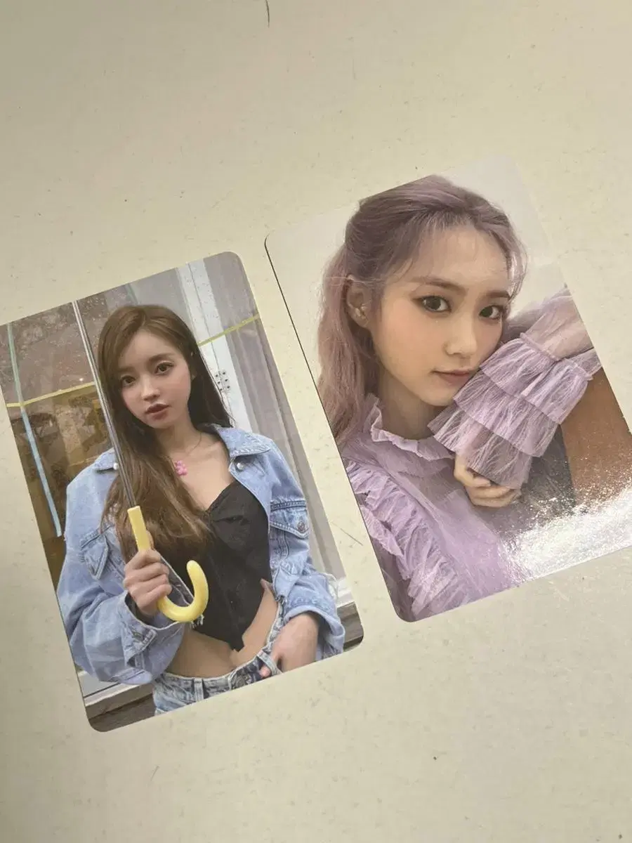 oh my girl jiho yooa dundondance photocard