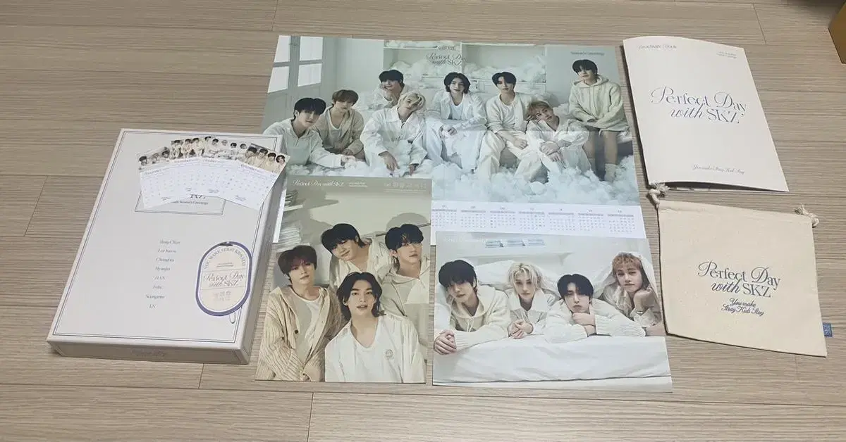 Skz seasons greetings Box Calendar Poster