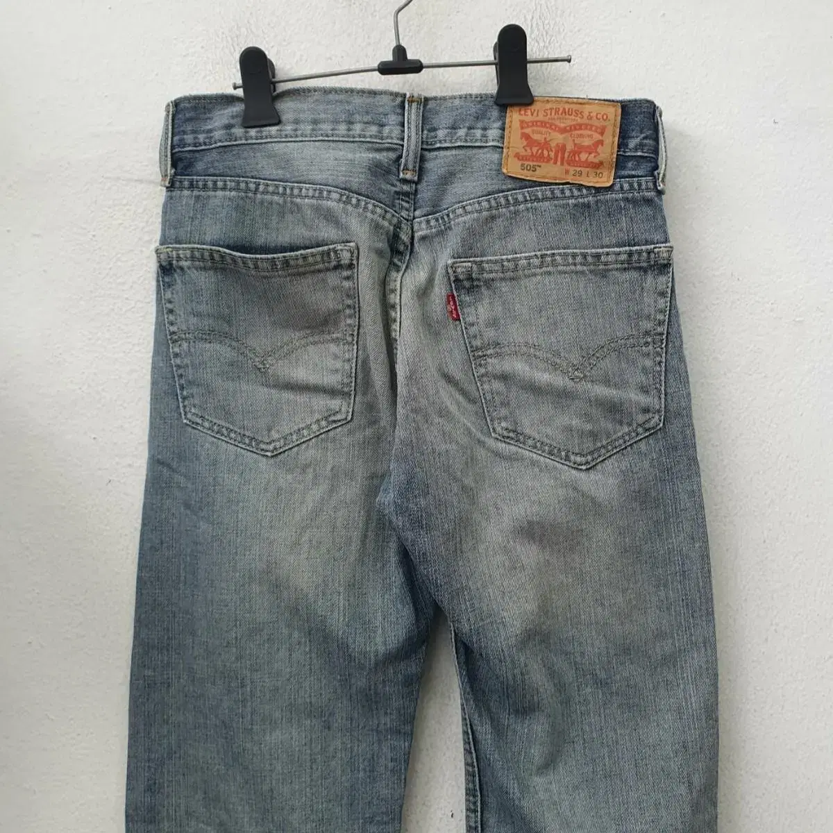 Levis 505 Vintage Washed Denim (Women, Waist 29)