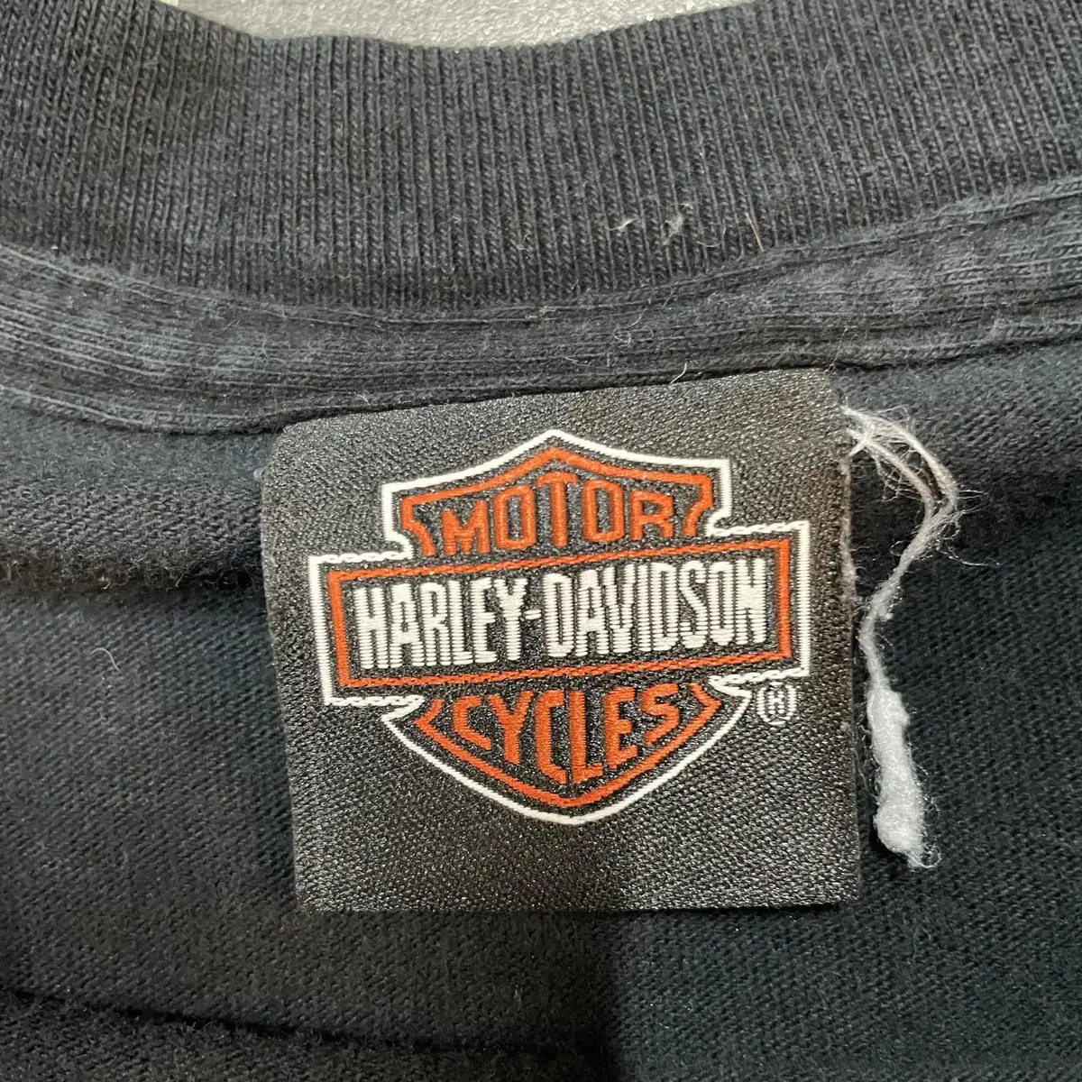 Harley Davidson [L] 할리데이비슨 플레임 스컬 반팔