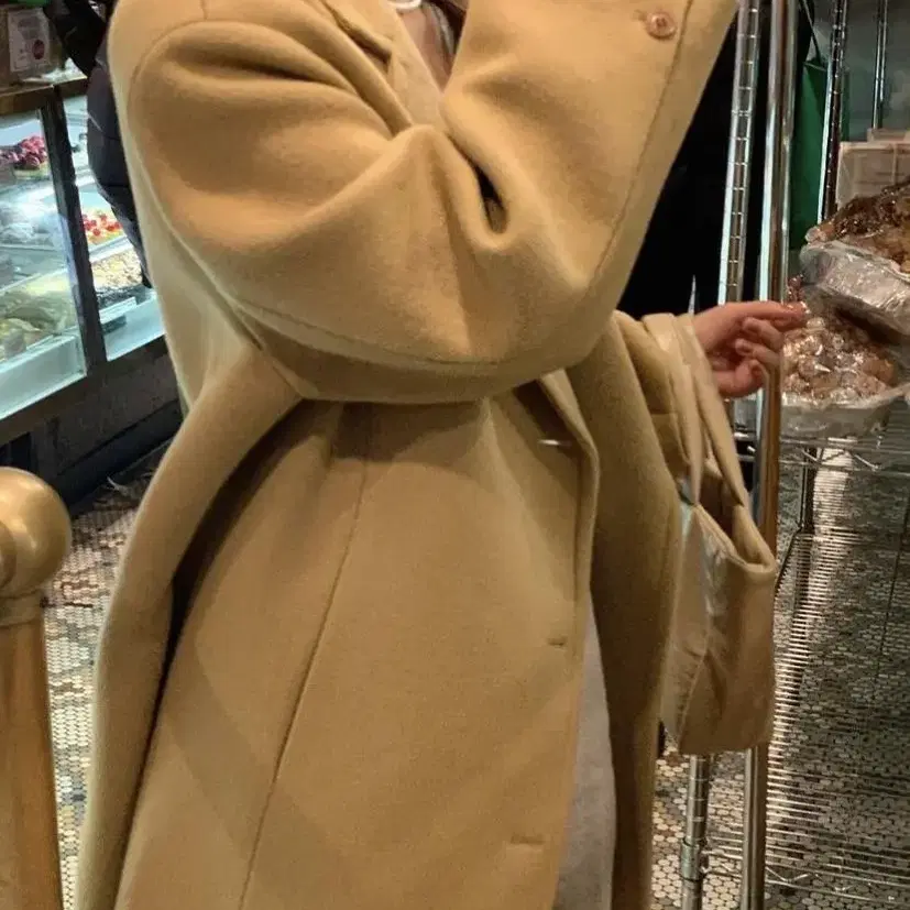 (새상품) 바이무드 made 마스 롱 코트 mas long coat 자켓