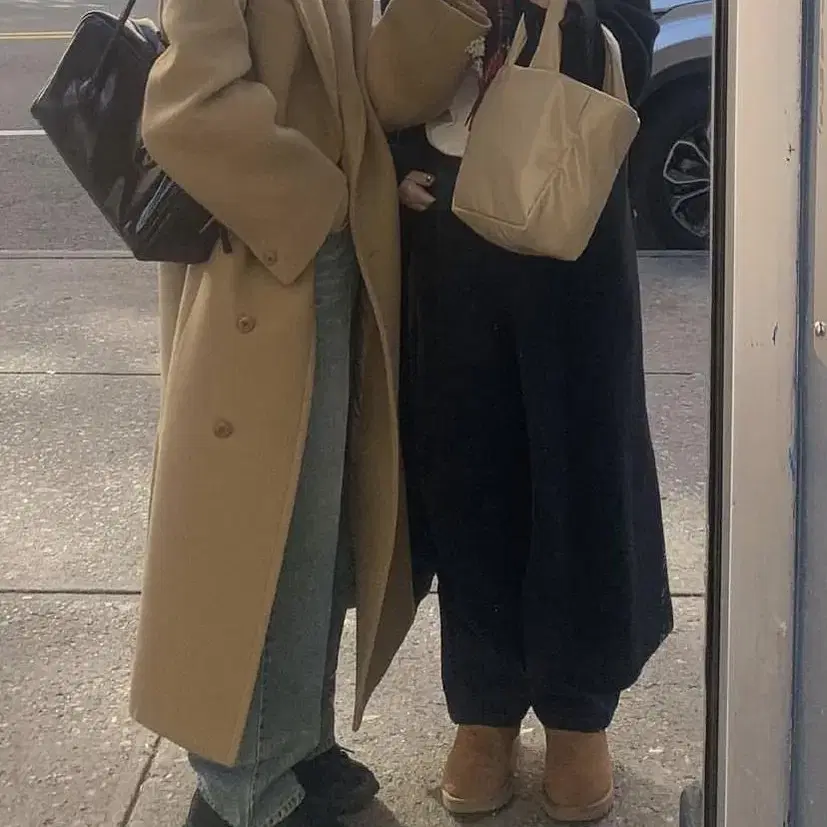 (새상품) 바이무드 made 마스 롱 코트 mas long coat 자켓