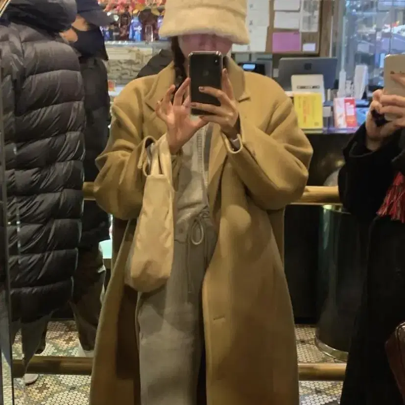 (새상품) 바이무드 made 마스 롱 코트 mas long coat 자켓