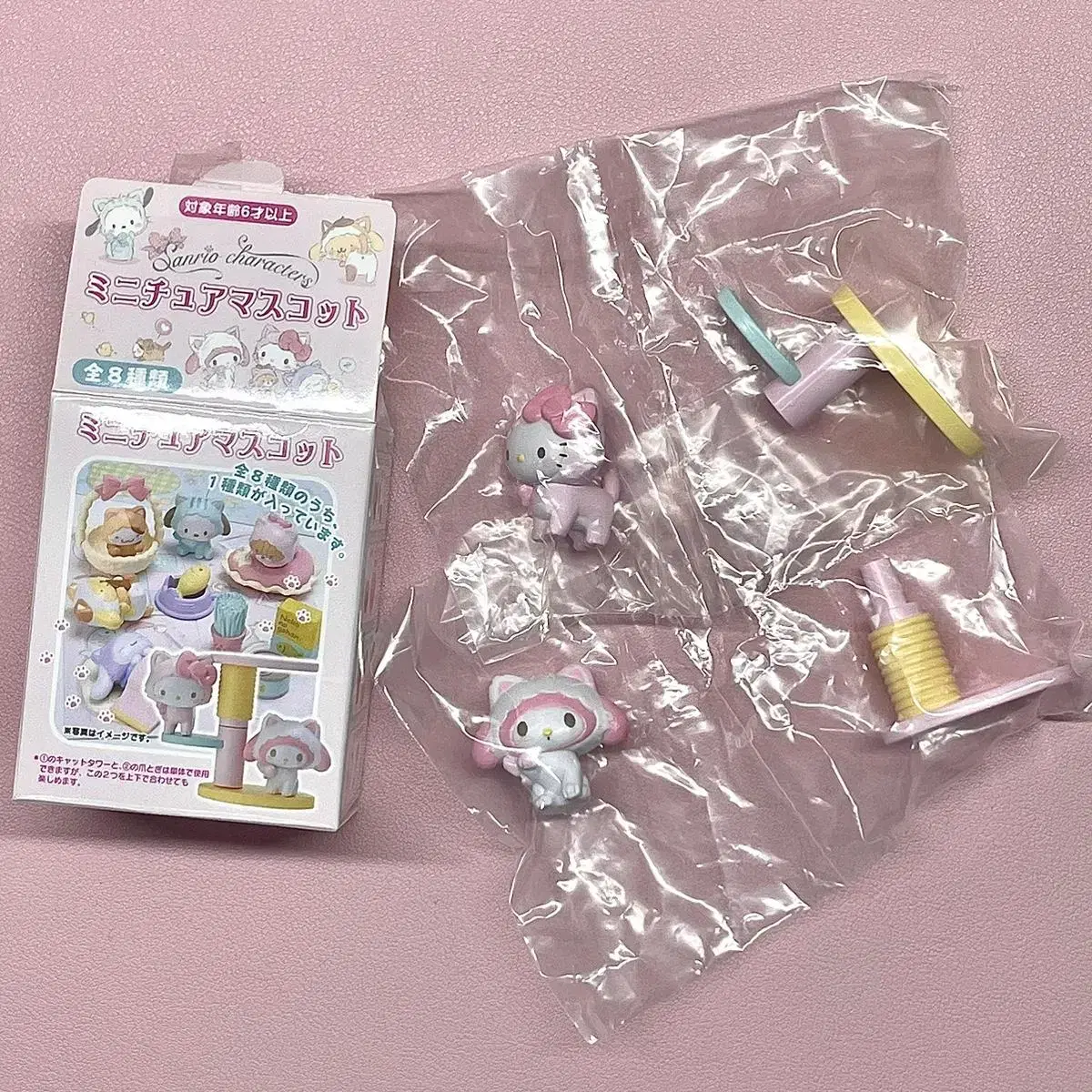 Neko Series Kitty Mymelody Figures