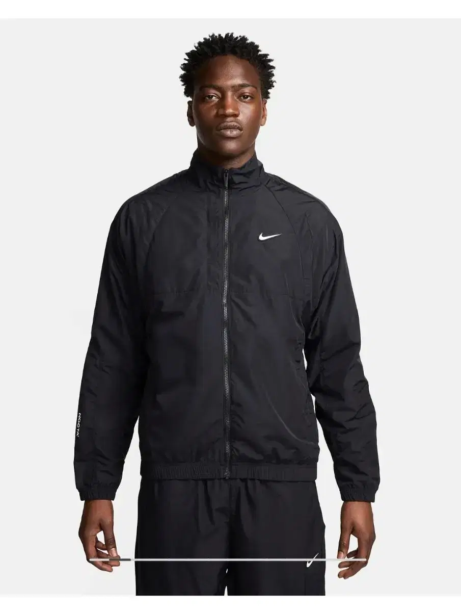 [M] Nike x Nocta Nylon Track Jacket - Black