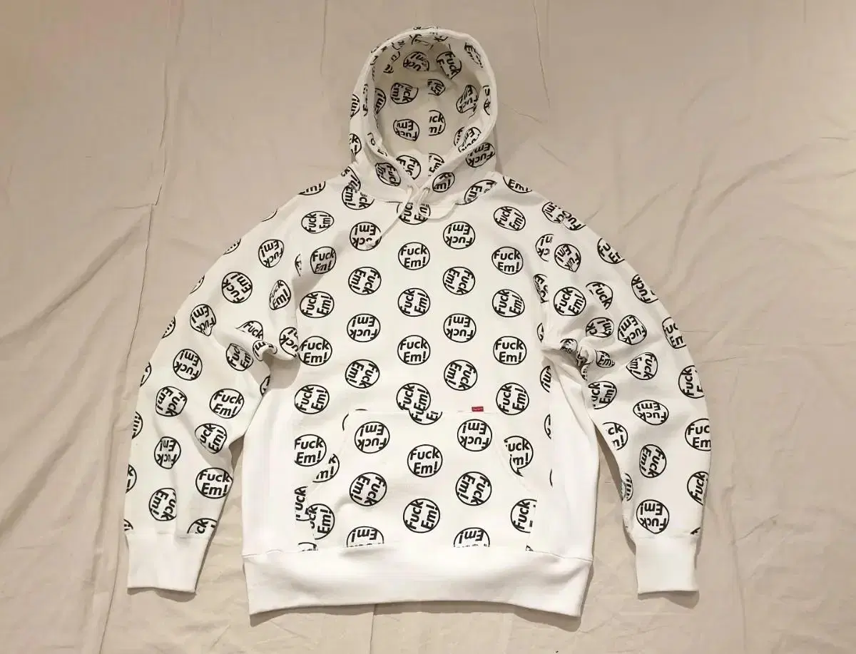 FW14 Supreme Puckm Hooded Sweat