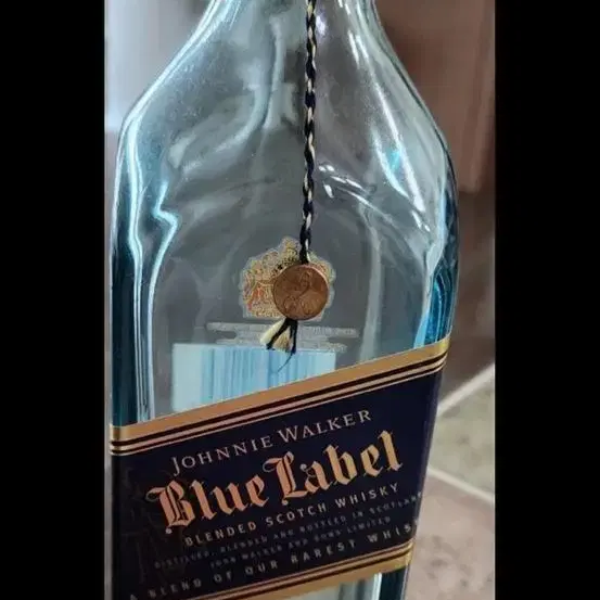 black label 양주 공병