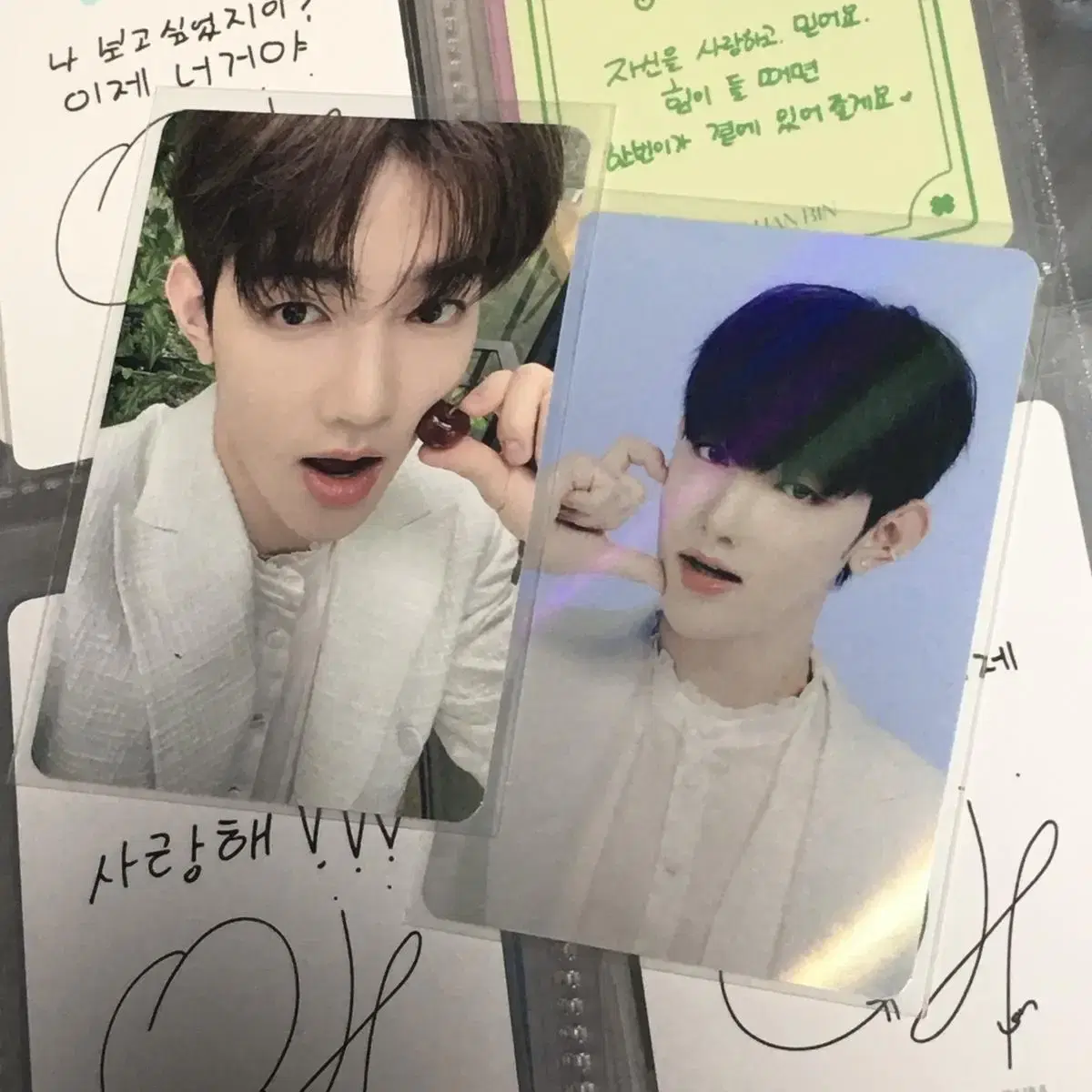 ZB1 zhang hao fan con tc photocard Bulk