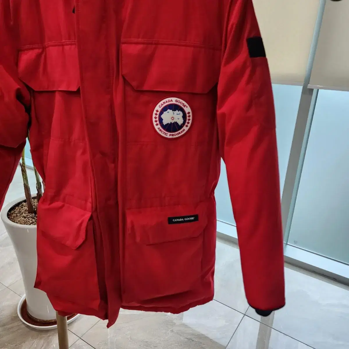 CANADAGOOSE 캐나다구스 익스페디션 XS 레드