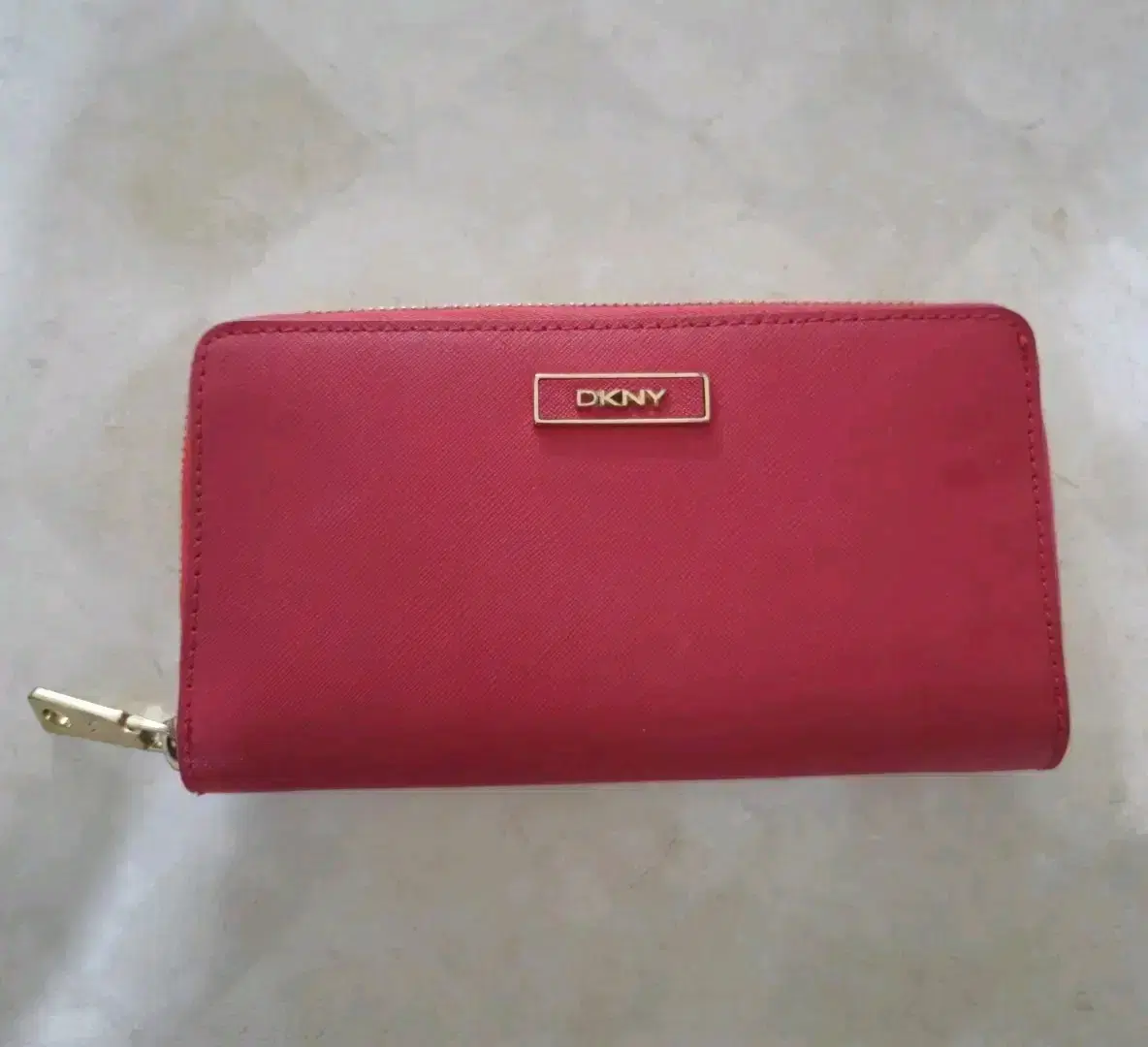 DKNY Women's Red Long Wallet